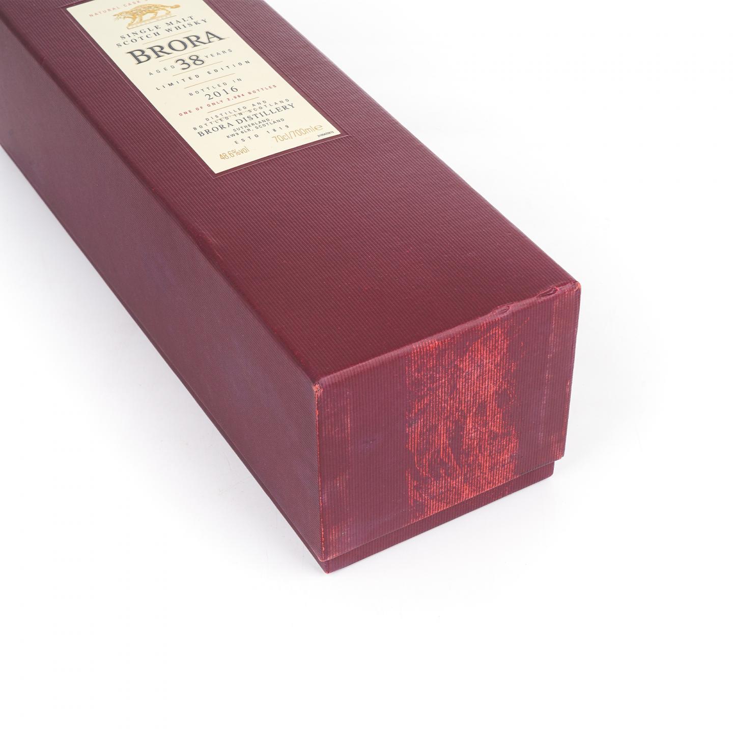 Brora 布朗拉 38年 2016版 SR系列 桶强