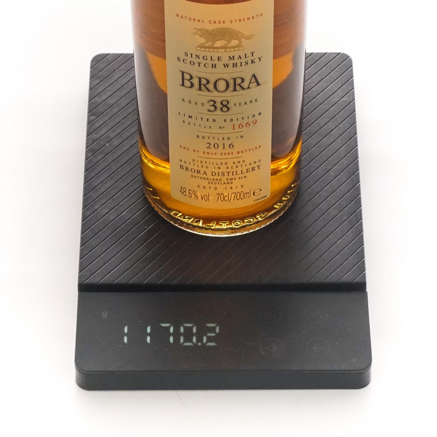 Brora 布朗拉 38年 2016版 SR系列 桶强