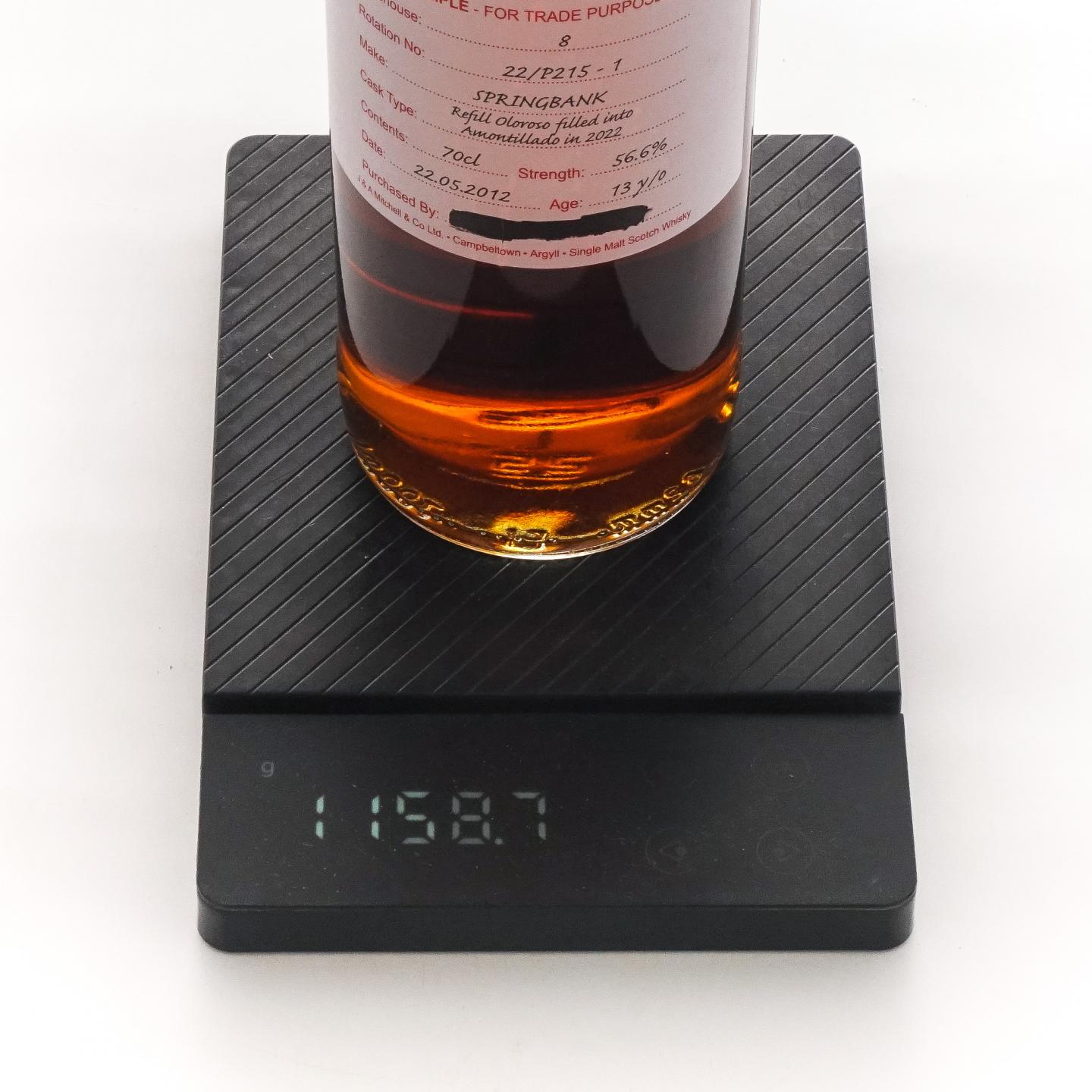 Springbank 云顶 13年 2012 完税瓶