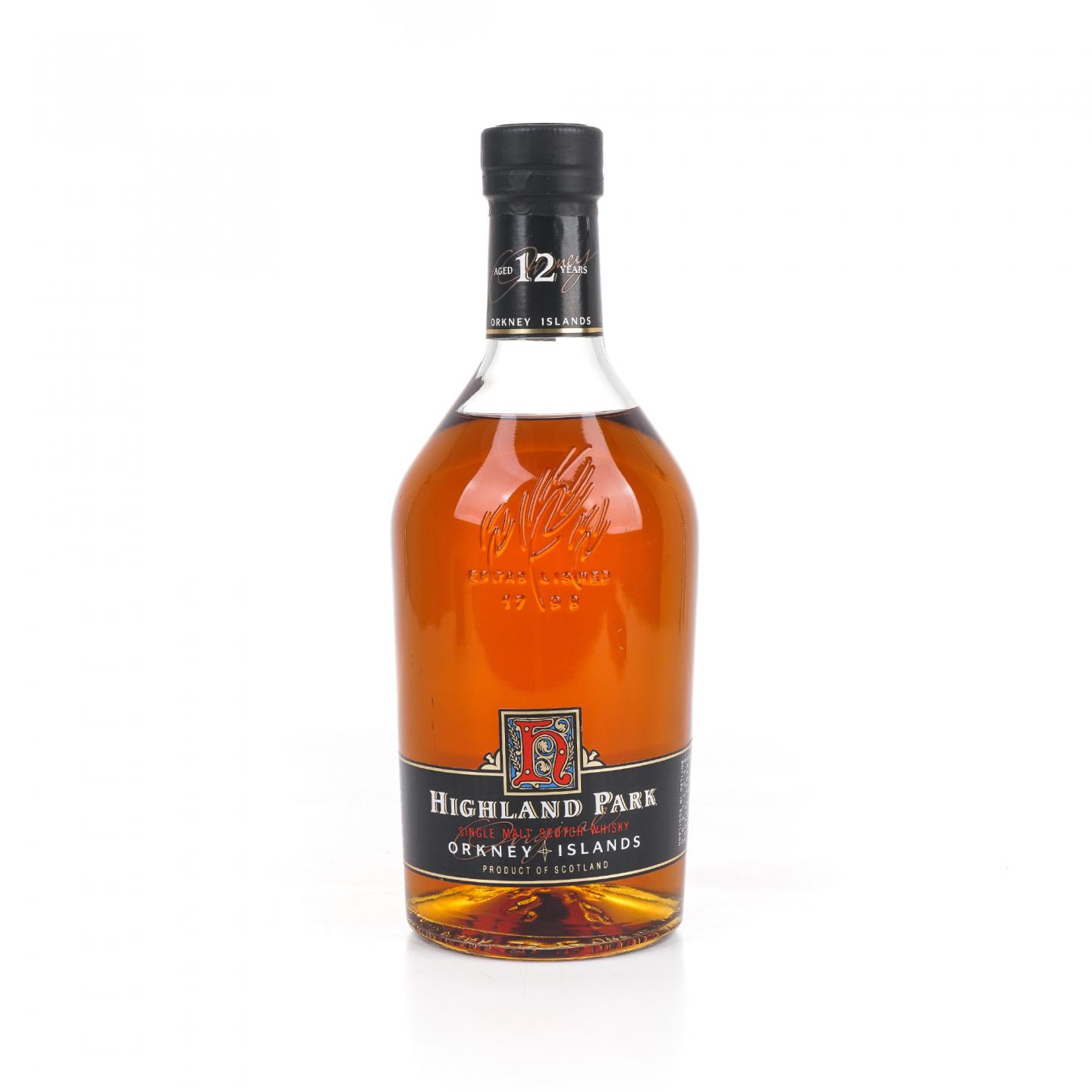 Highland Park 高原骑士 12年 旧版 1L