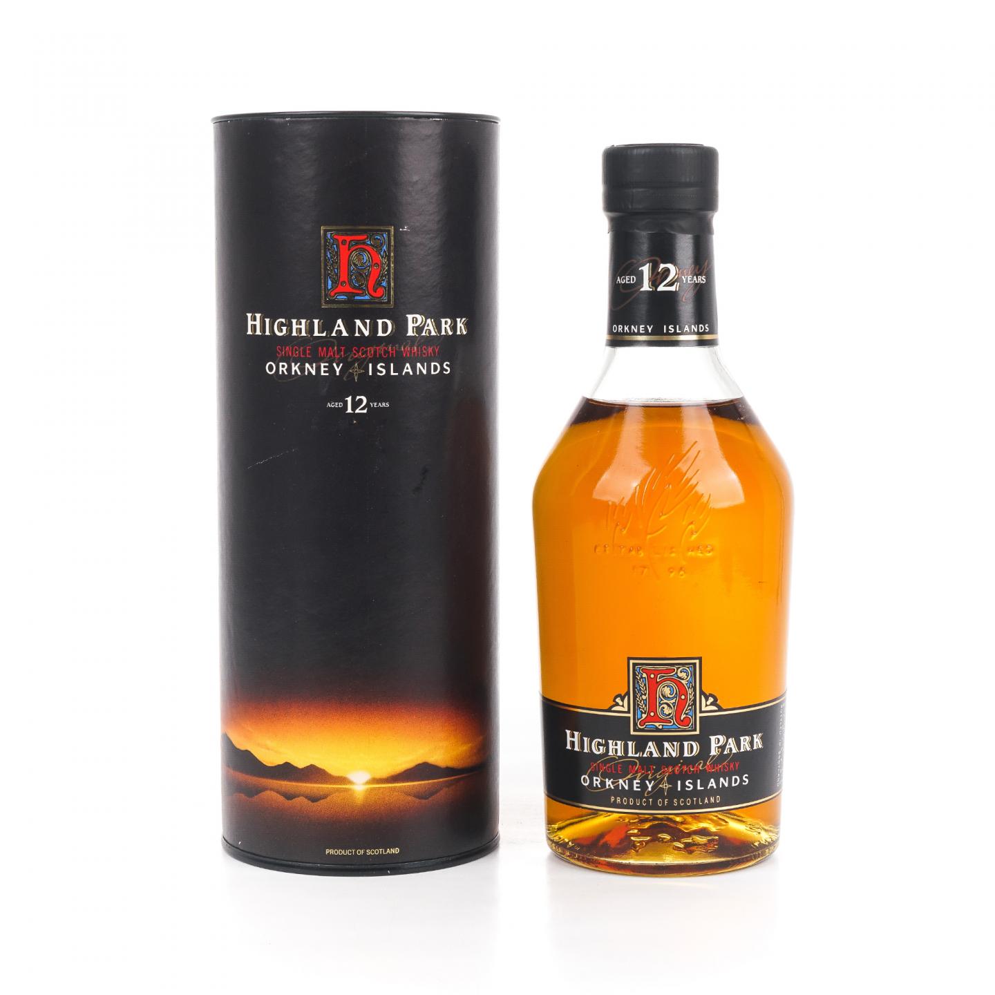 Highland Park 高原骑士 12年 旧版