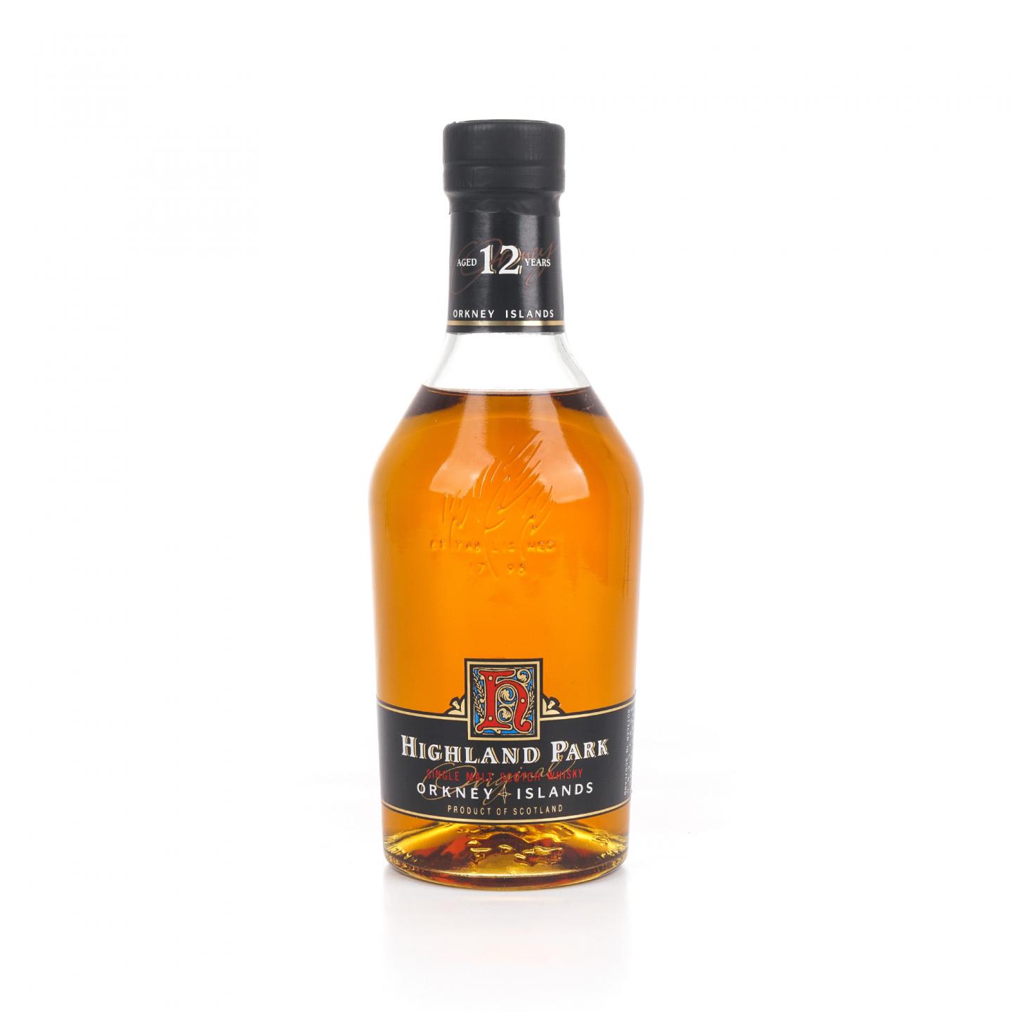 Highland Park 高原骑士 12年 旧版