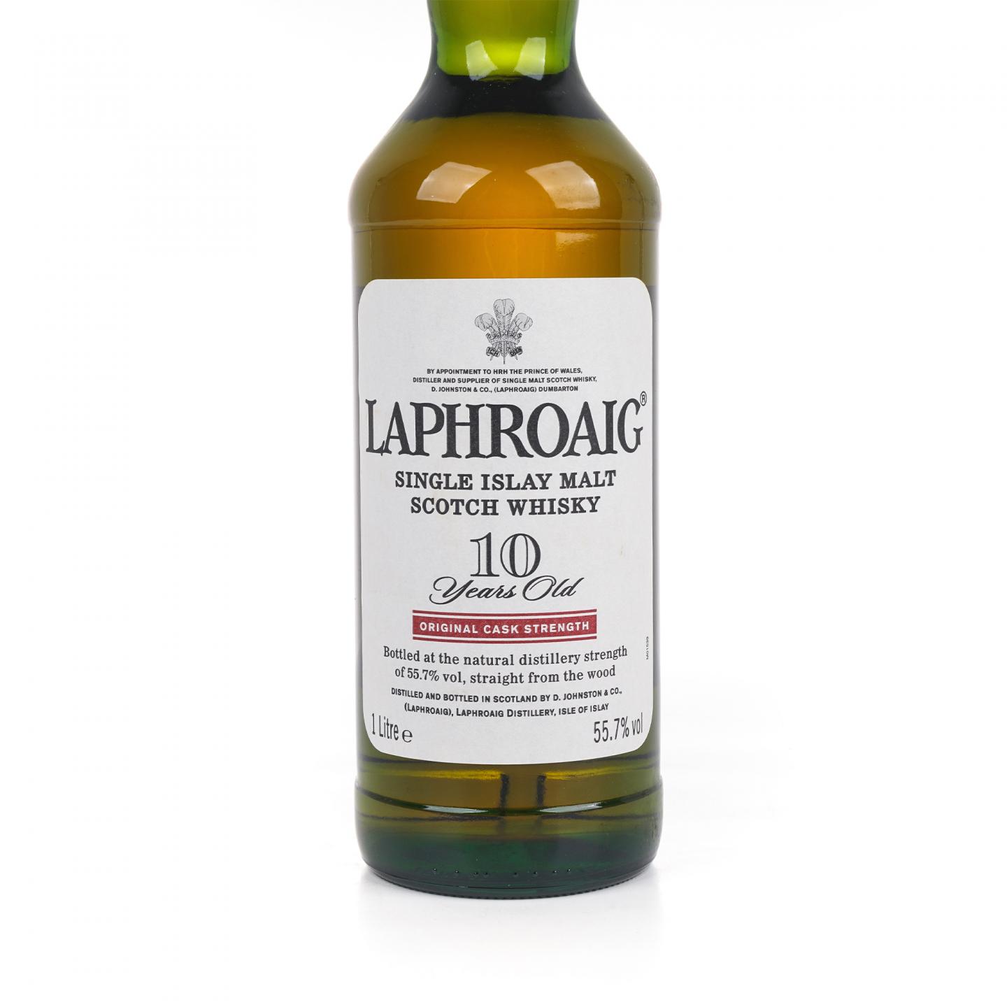 Laphroaig 拉弗格 10年 桶强 小红标 55.7% 1升装