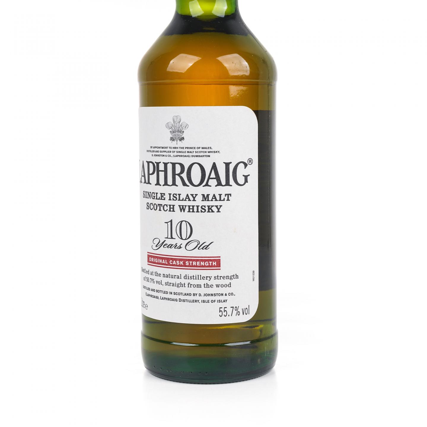 Laphroaig 拉弗格 10年 桶强 小红标 55.7% 1升装