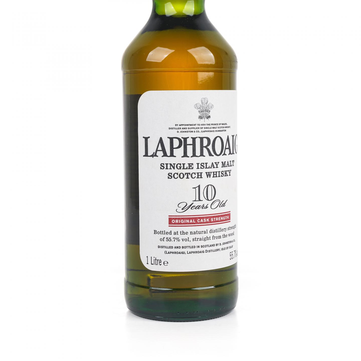 Laphroaig 拉弗格 10年 桶强 小红标 55.7% 1升装