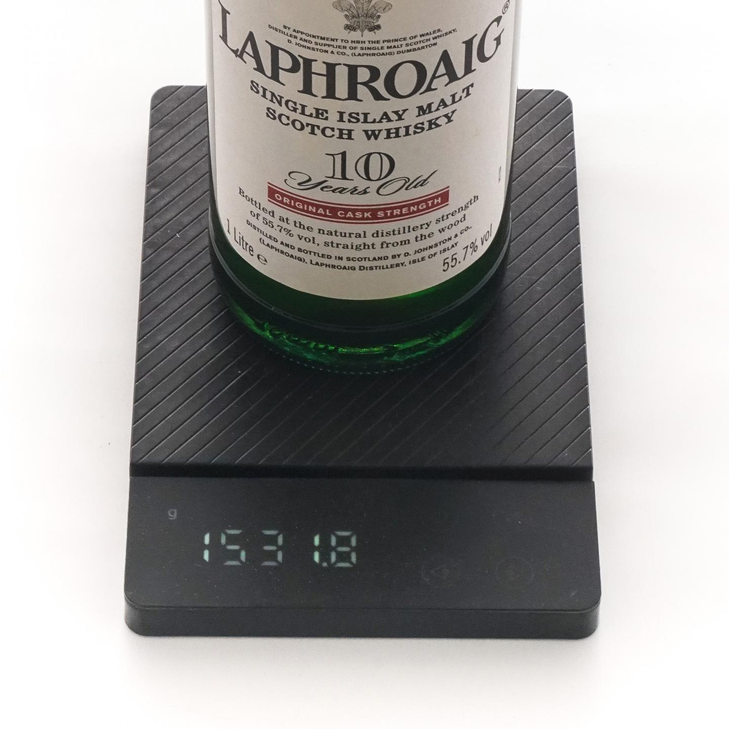 Laphroaig 拉弗格 10年 桶强 小红标 55.7% 1升装