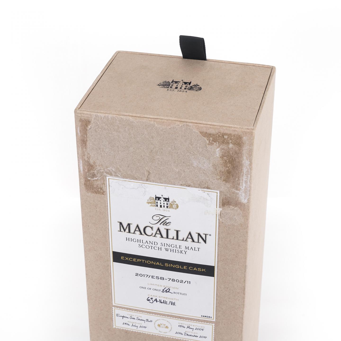 Macallan 麦卡伦 2005-2017 ESC雪莉单桶#7802/11 750ml
