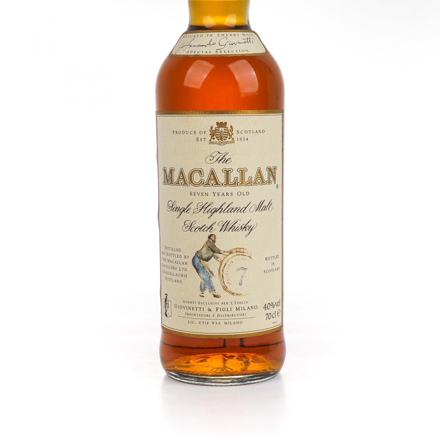 Macallan 麦卡伦 7年 推桶匠 雪莉桶