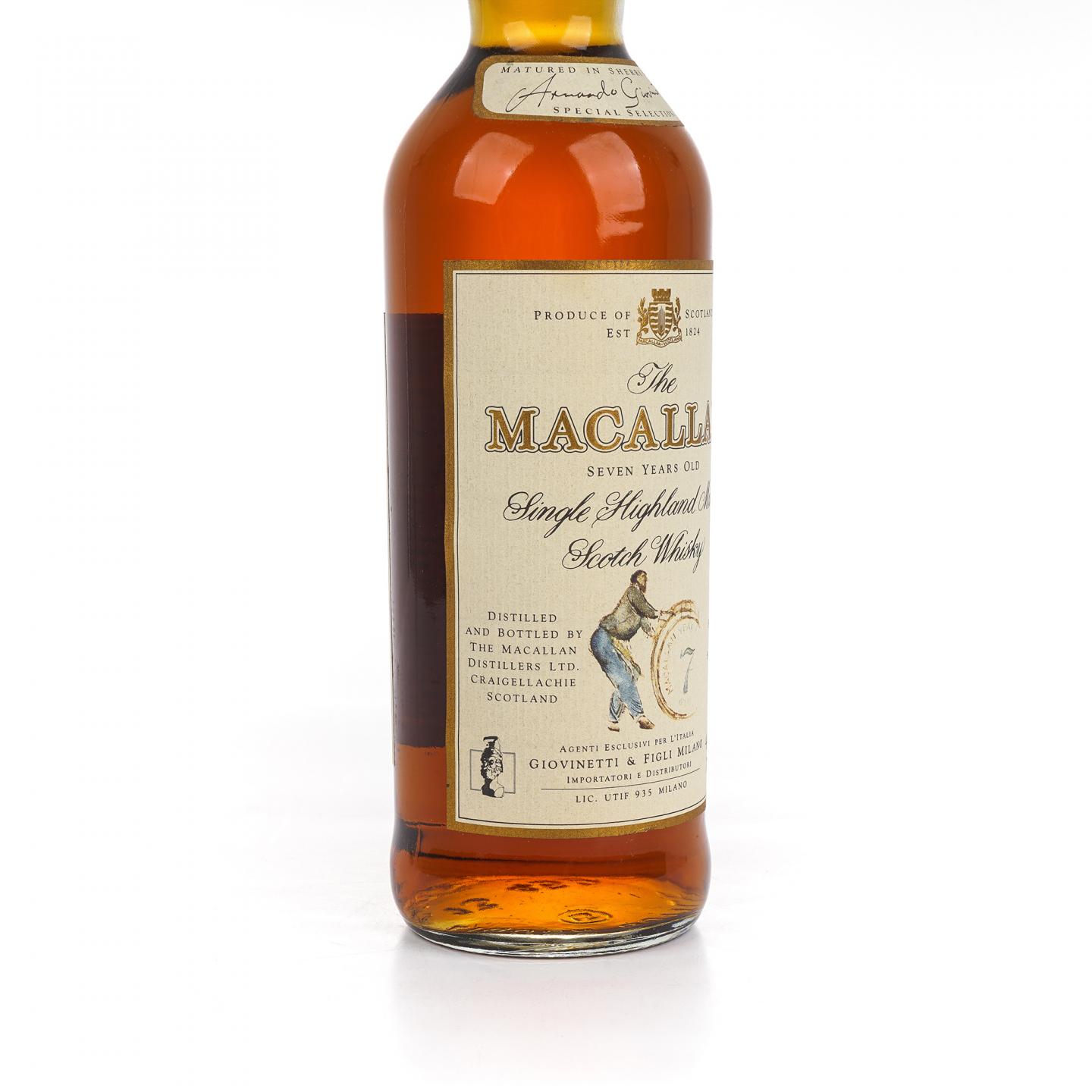 Macallan 麦卡伦 7年 推桶匠 雪莉桶