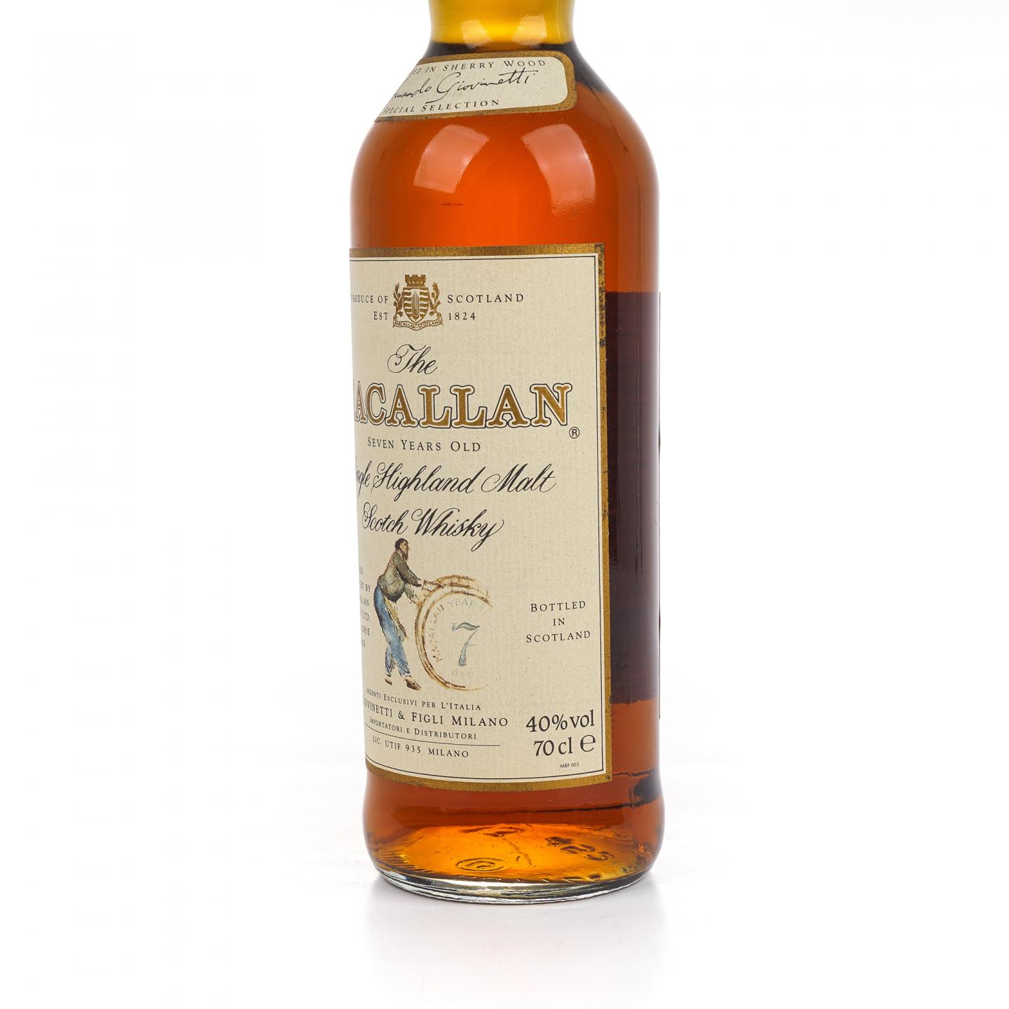 Macallan 麦卡伦 7年 推桶匠 雪莉桶