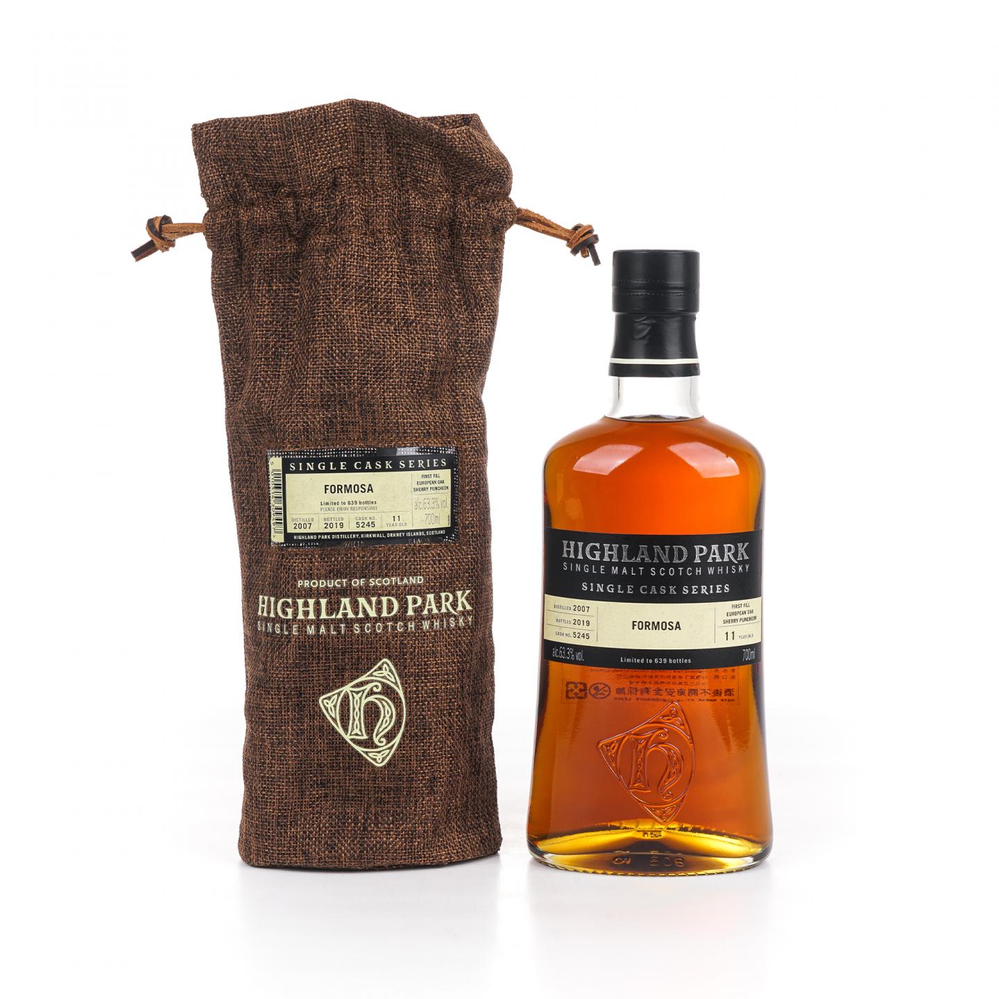 Highland Park 高原骑士 11年 2007-2019 雪莉单桶#5245 Formosa