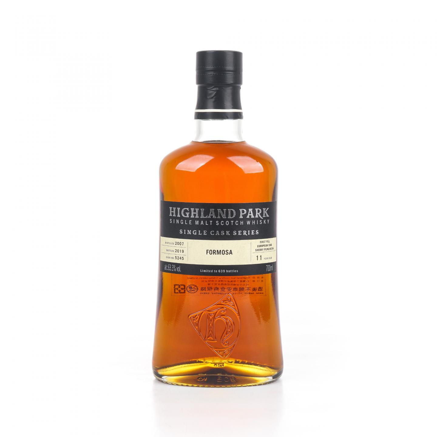 Highland Park 高原骑士 11年 2007-2019 雪莉单桶#5245 Formosa