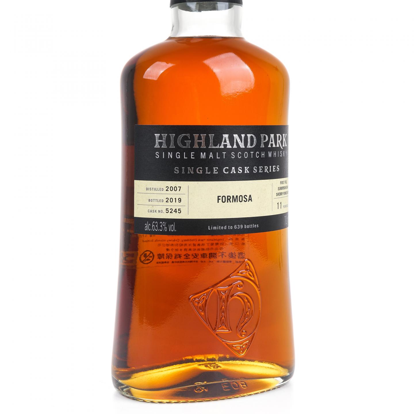 Highland Park 高原骑士 11年 2007-2019 雪莉单桶#5245 Formosa
