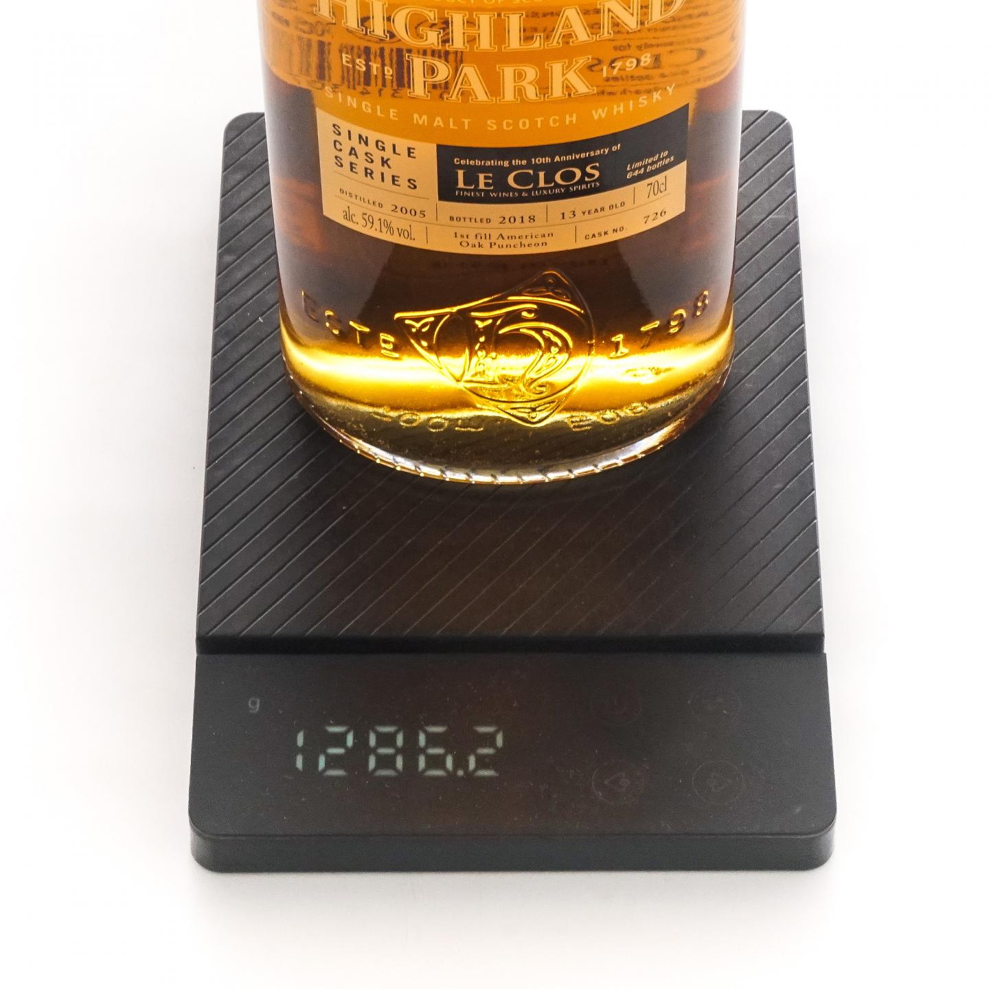 Highland Park 高原骑士 13年 2005-2018 单桶#726