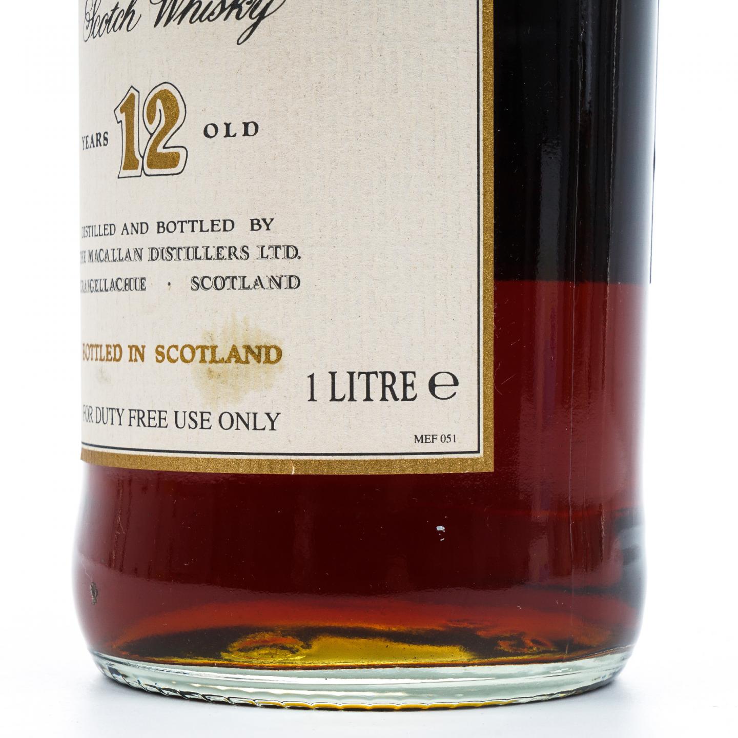 Macallan 麦卡伦 12年 雪莉桶 1升装 43%