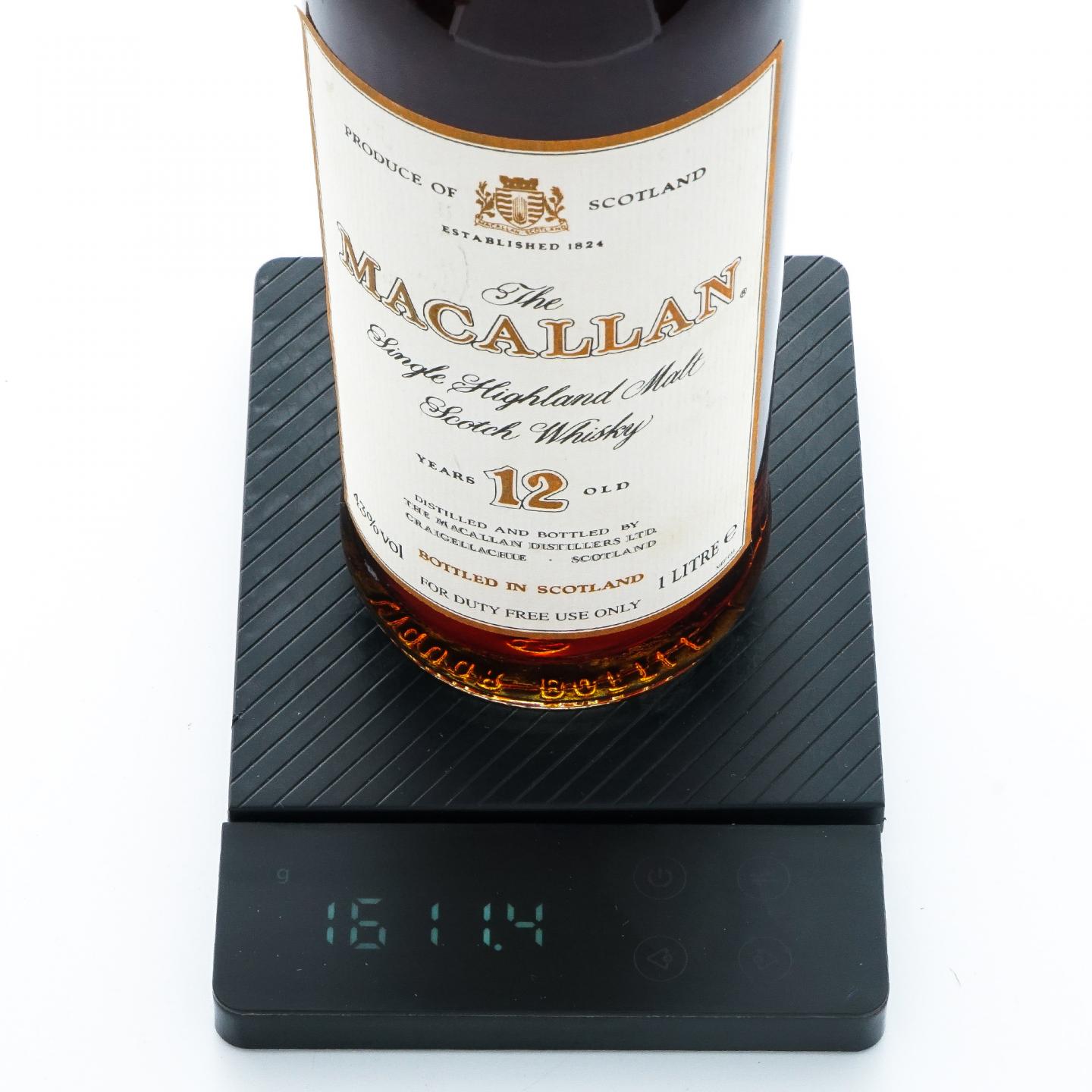 Macallan 麦卡伦 12年 雪莉桶 1000ml