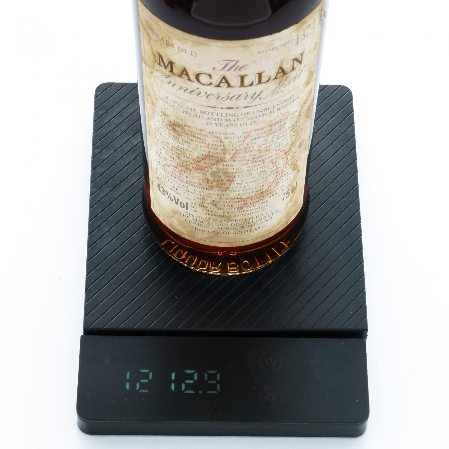 麦卡伦 25年 the Anniversary Malt系列 750ml