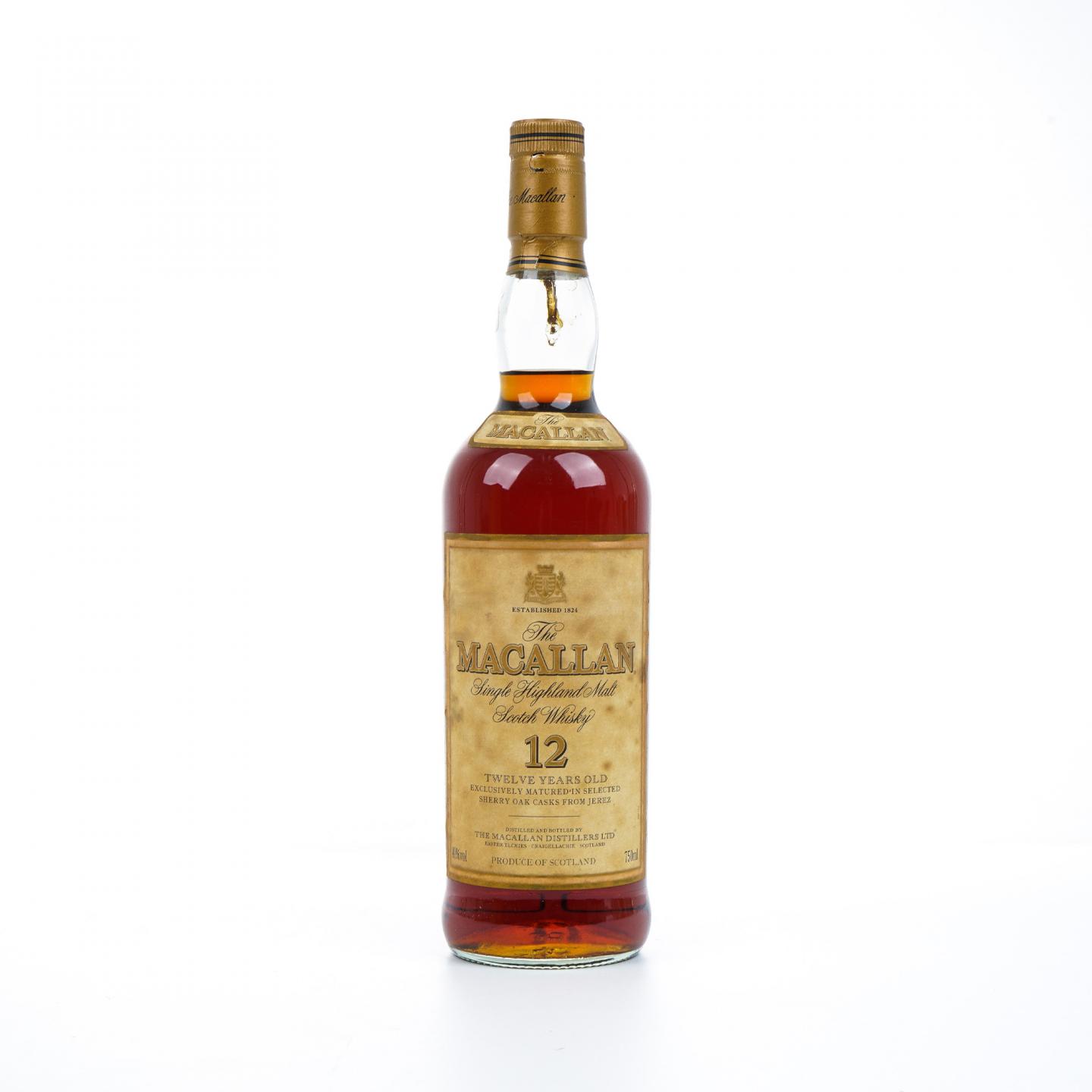 Macallan 麦卡伦 12年 雪莉桶 750ml