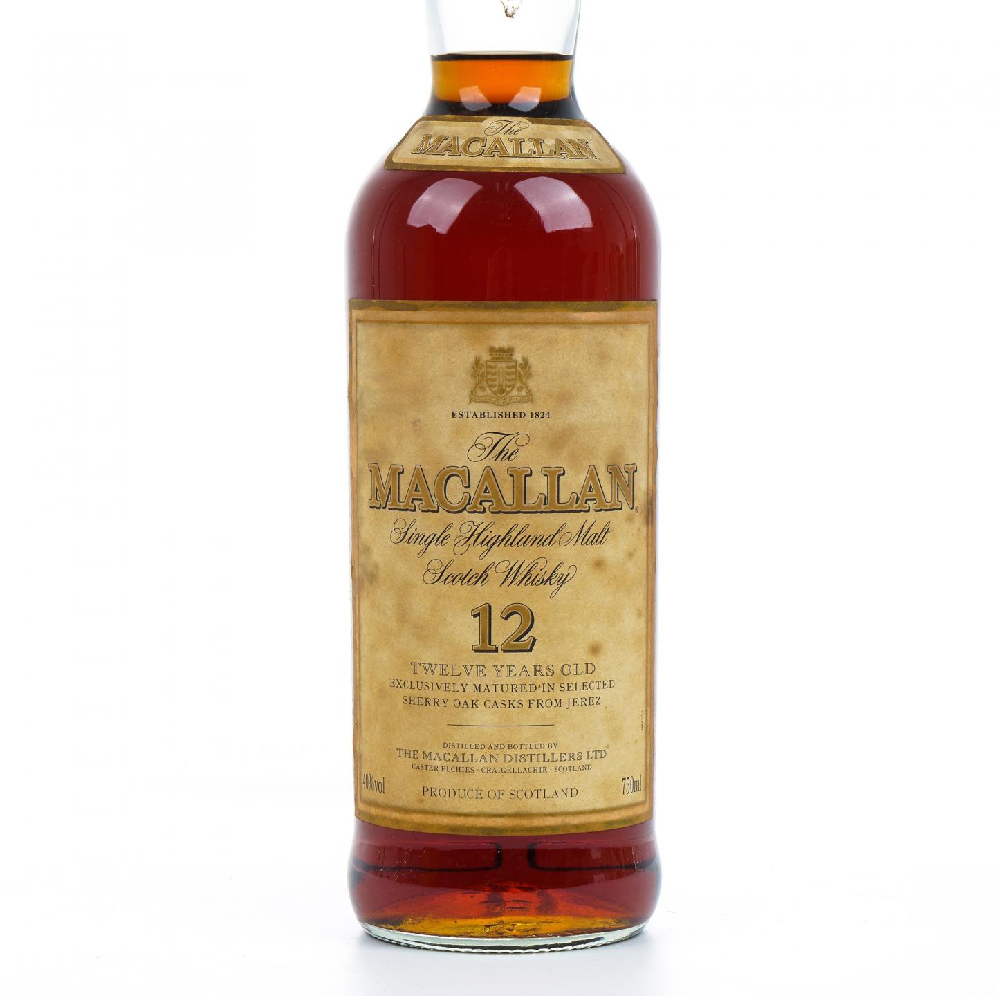 Macallan 麦卡伦 12年 雪莉桶 750ml