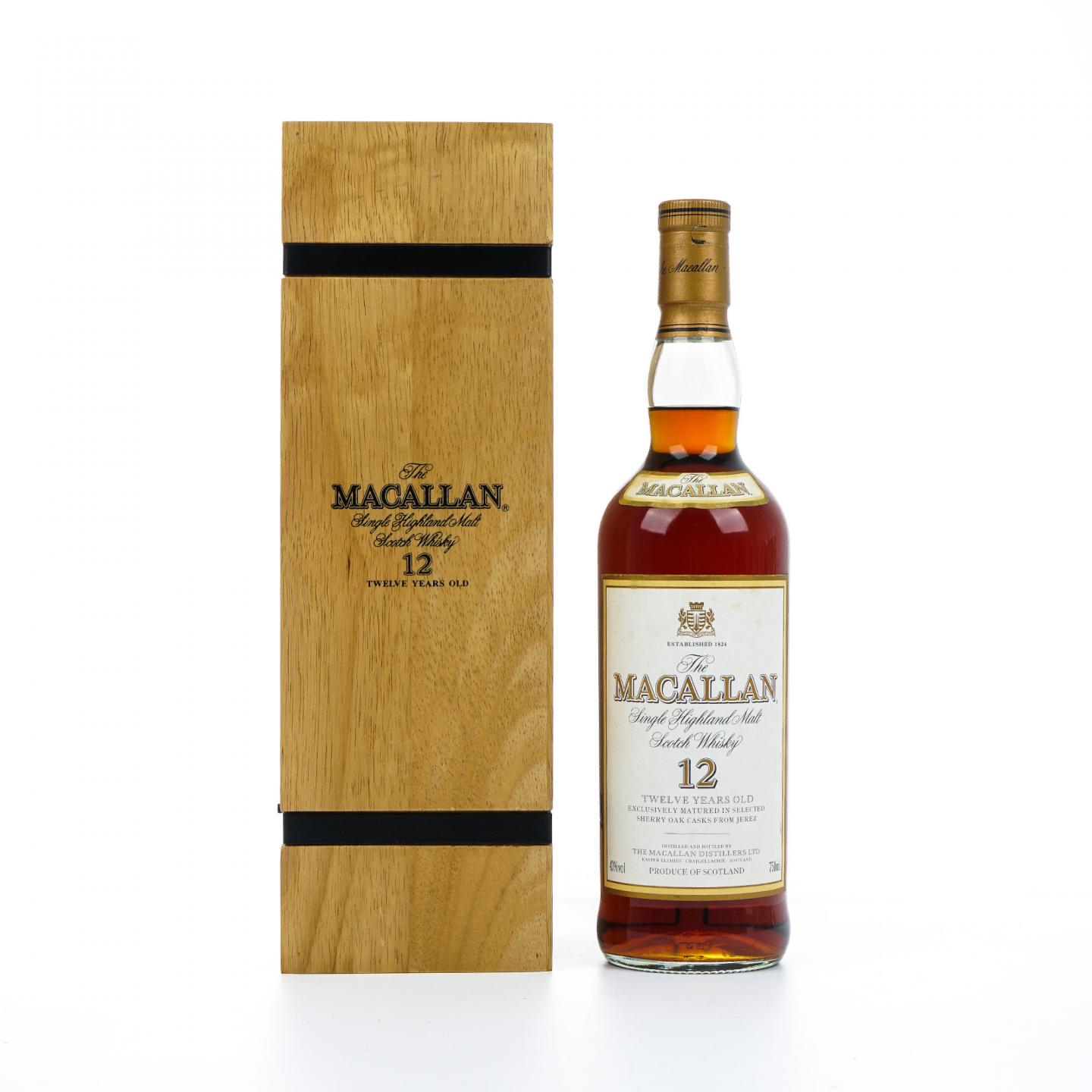 Macallan 麦卡伦 12年 雪莉桶 750ml 日版