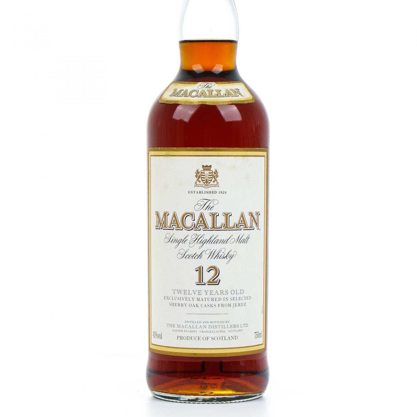 Macallan 麦卡伦 12年 雪莉桶 750ml 日版