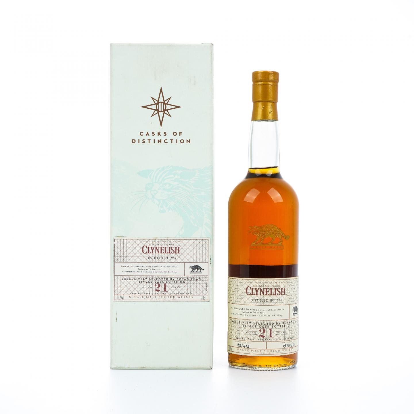 Clynelish 克里尼利基 21年 1997-2018 赵波尧选桶