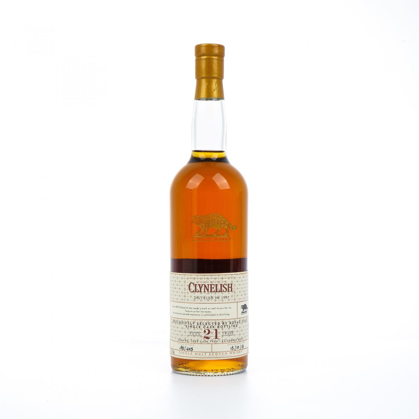 Clynelish 克里尼利基 21年 1997-2018 赵波尧选桶