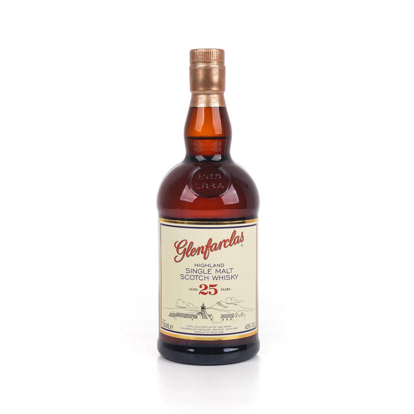 Glenfarclas 格兰花格 25年 2021 圆筒
