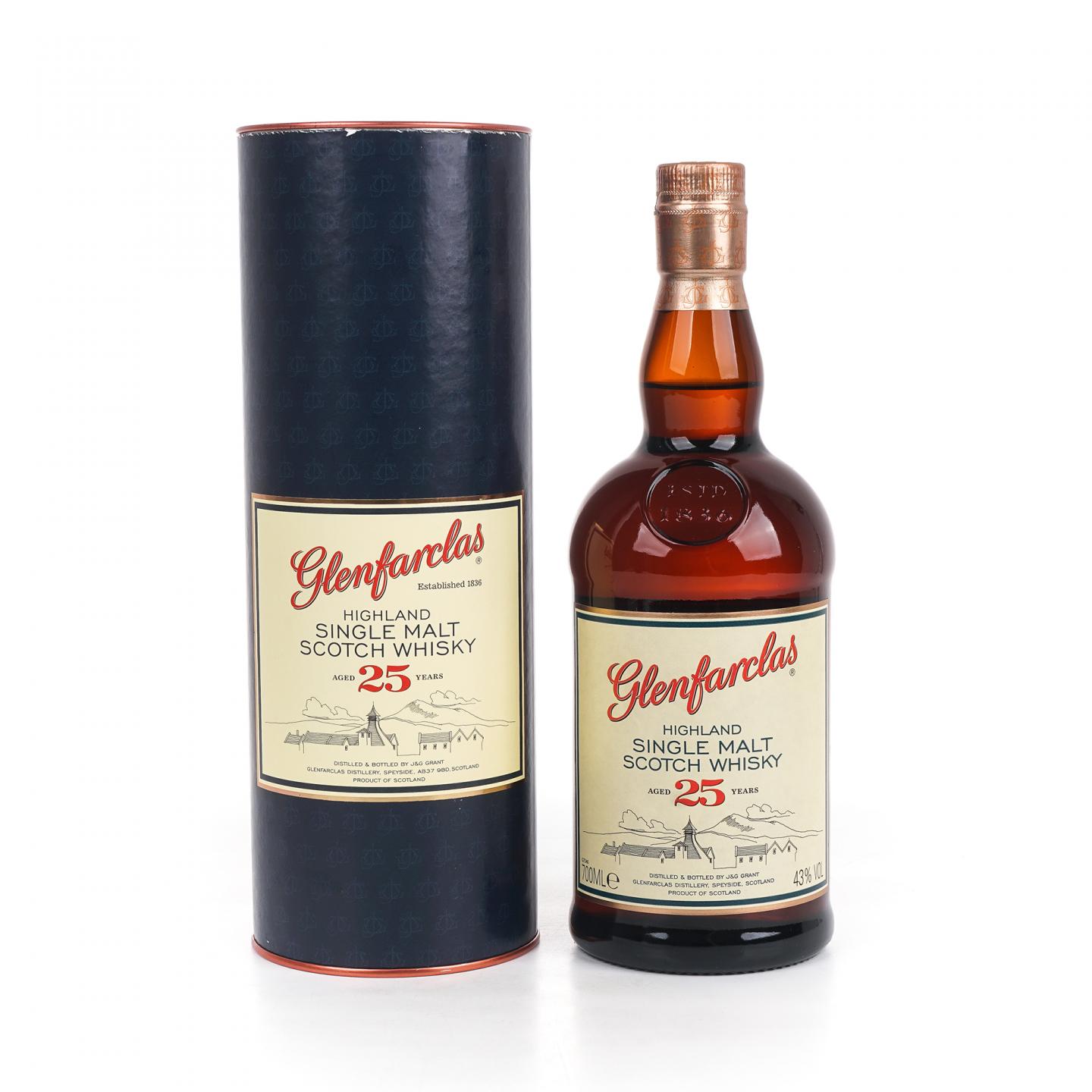 Glenfarclas 格兰花格 25年 2021版 圆筒