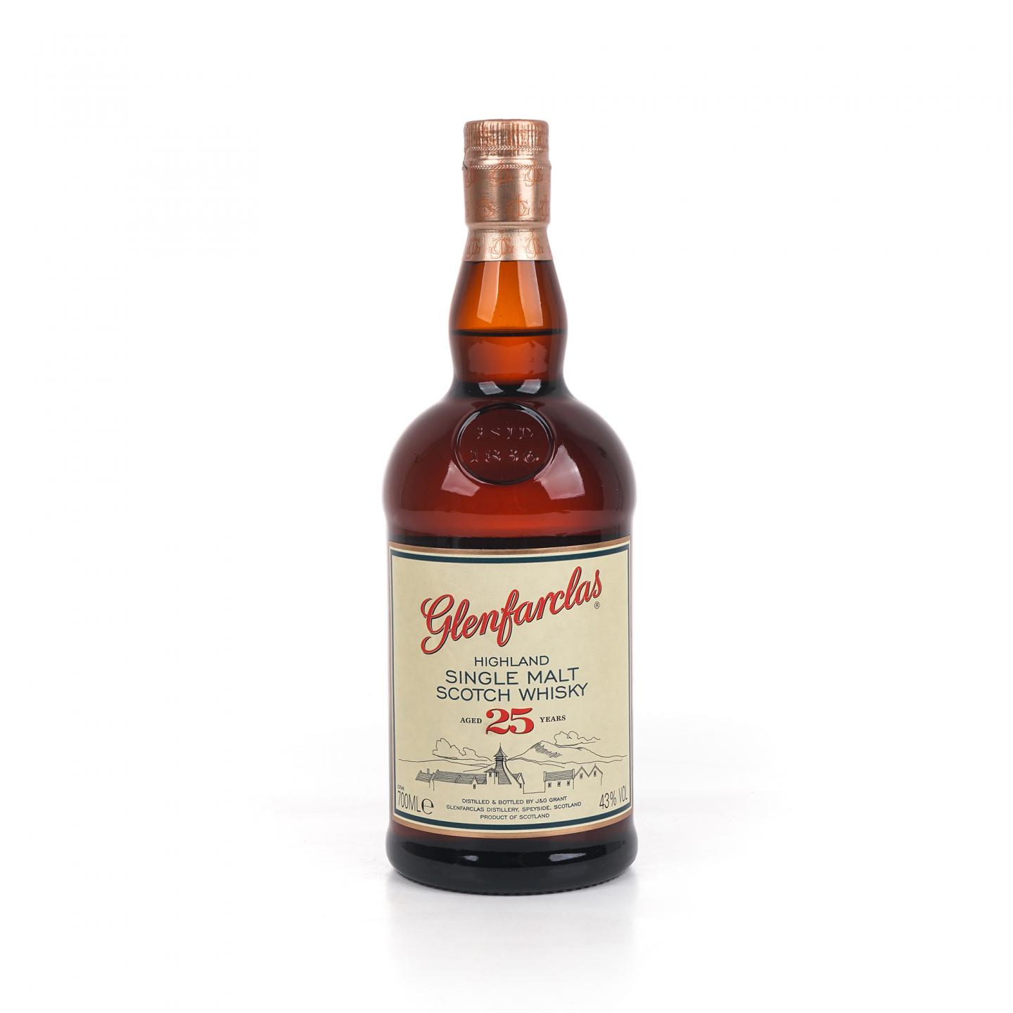 Glenfarclas 格兰花格 25年 2021版 圆筒