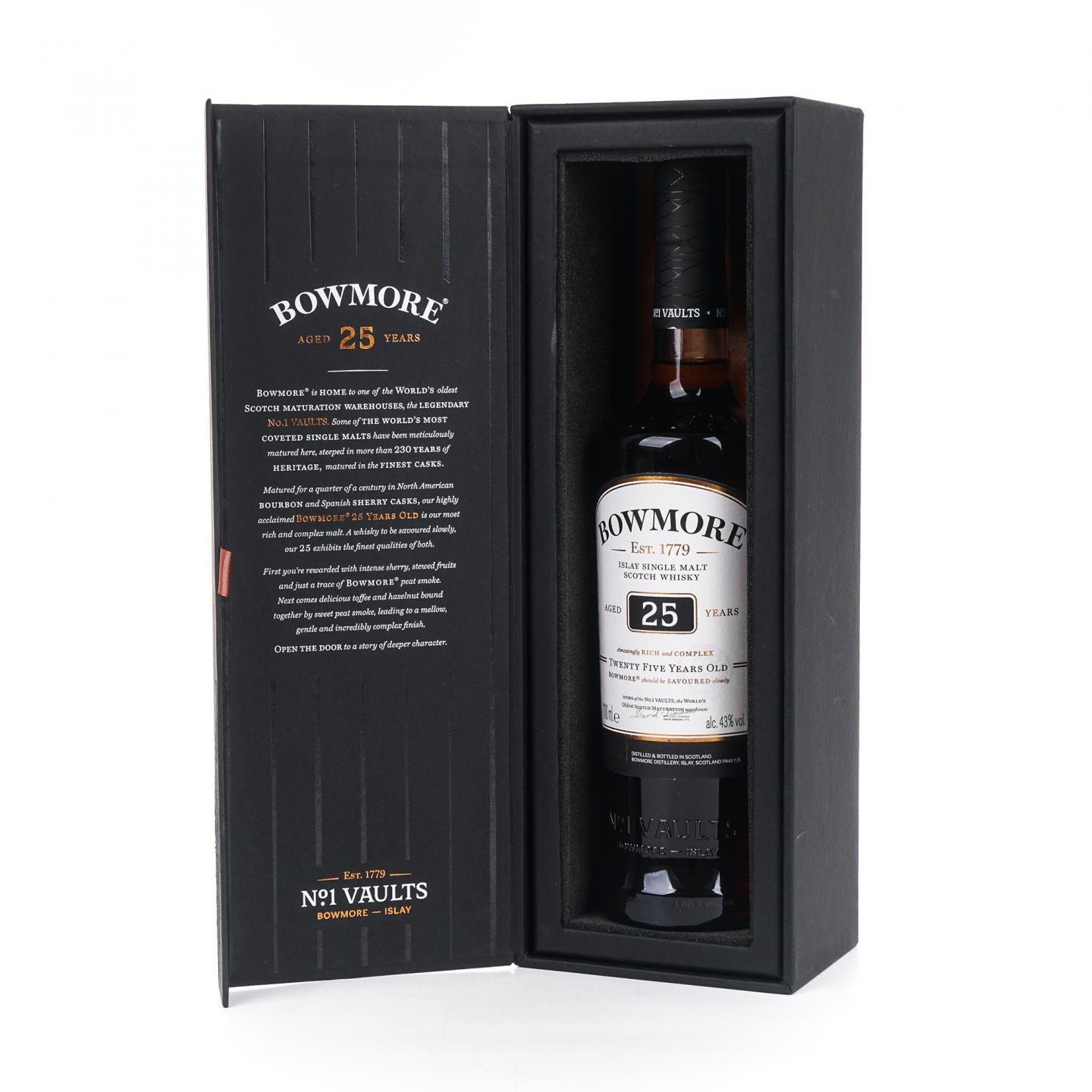 Bowmore 波摩 25年 单一麦芽 43%