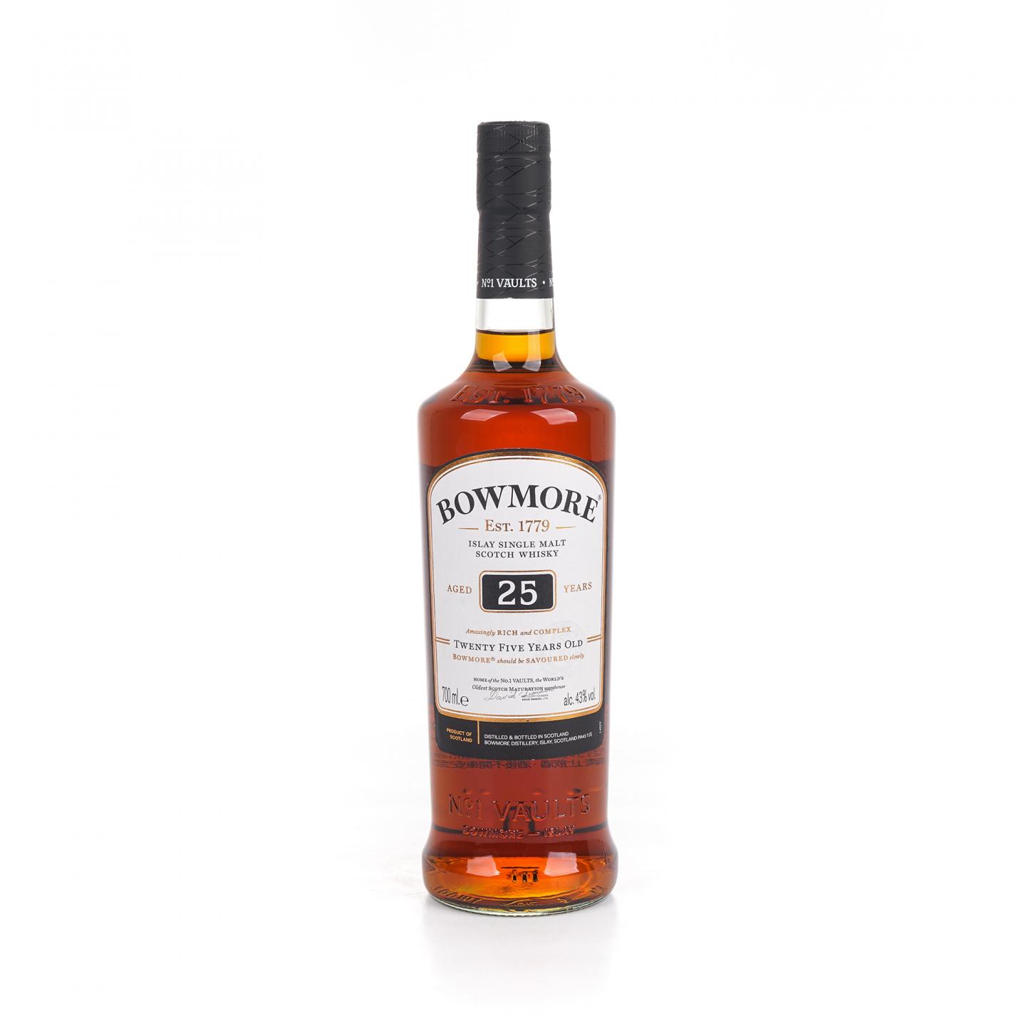 Bowmore 波摩 25年 单一麦芽 43%