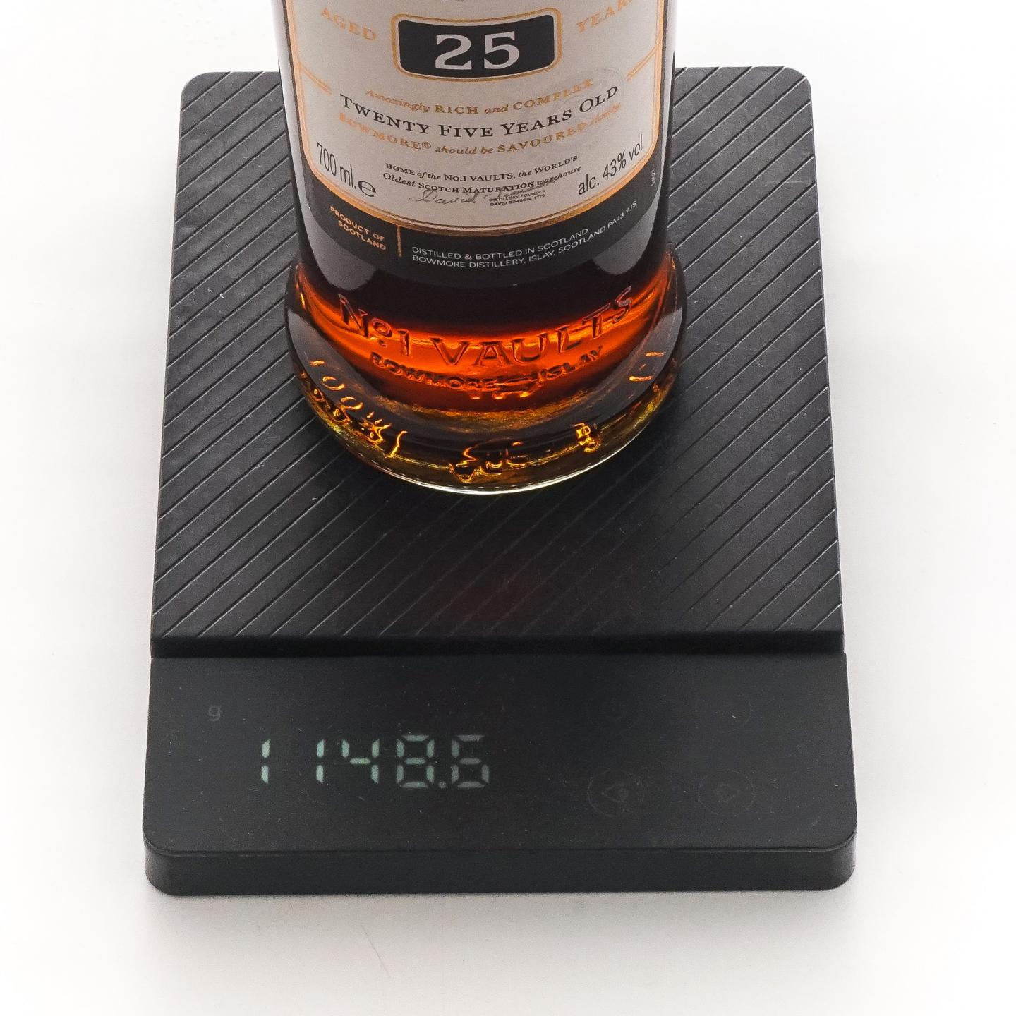 Bowmore 波摩 25年 单一麦芽 43%