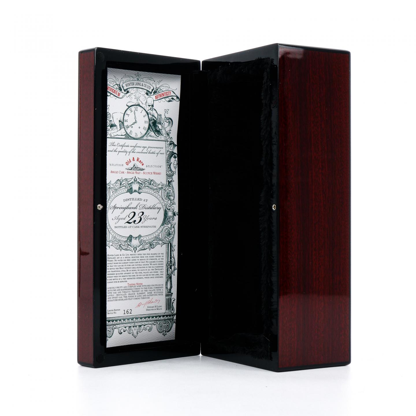 Springbank 云顶 23年 1995-2019 HL Old & Rare 雪莉单桶 桶强 48.3%Vol.