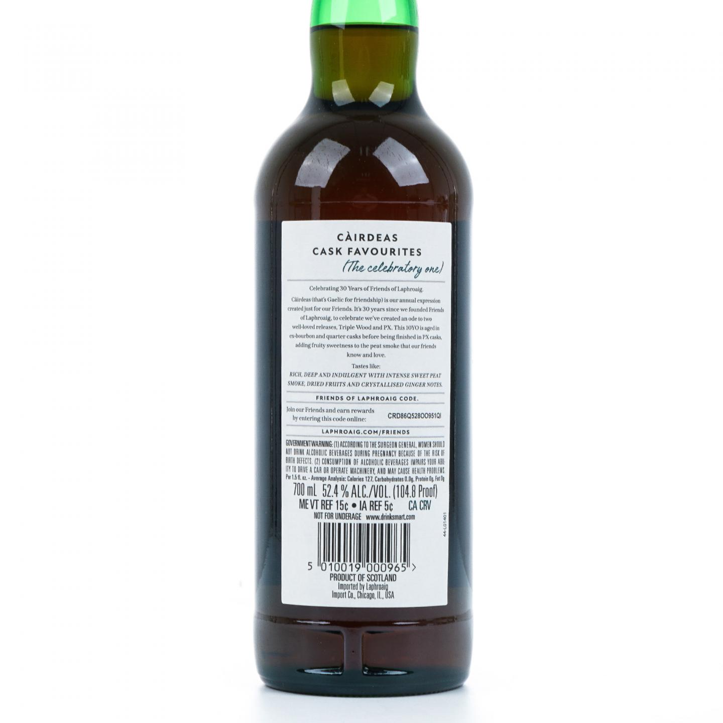 拉弗格 10年 Cairdeas 2024版 52.4%