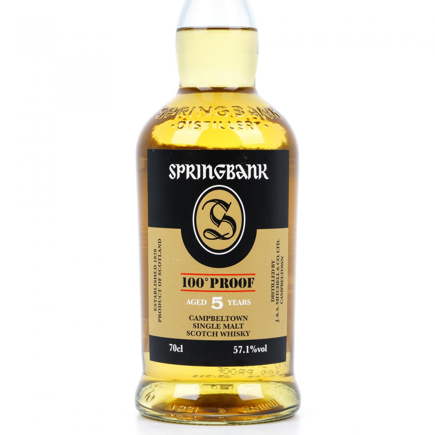 Springbank 云顶 5年 100°proof 2025版