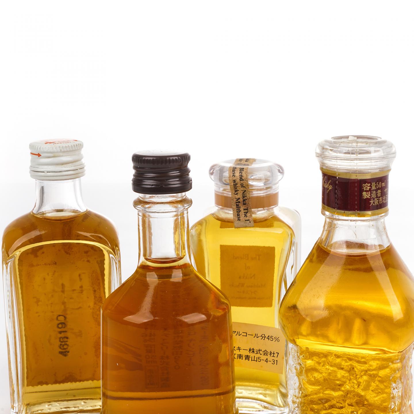 【酒版】三得利/Nikka/富士御殿场/户河内 8瓶组*50ml
