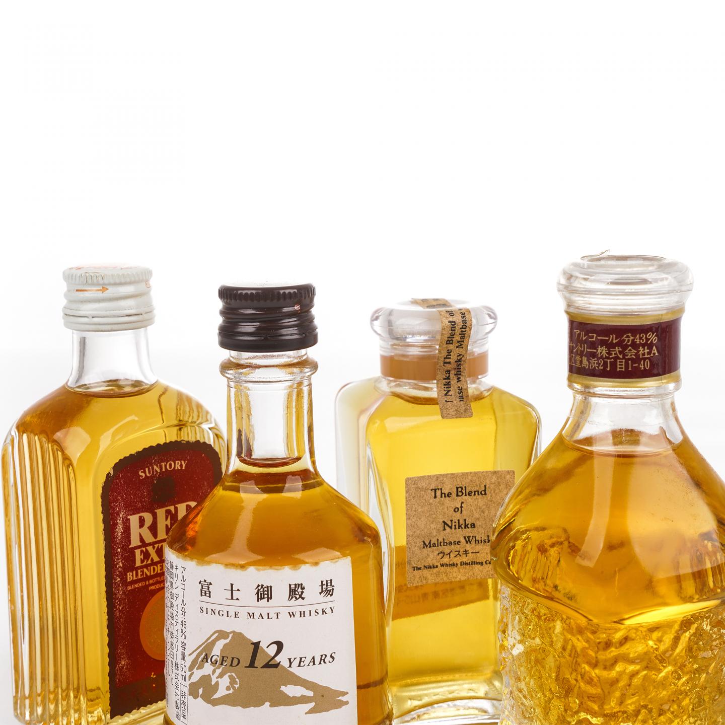 【酒版】三得利/Nikka/富士御殿场/户河内 8瓶组*50ml