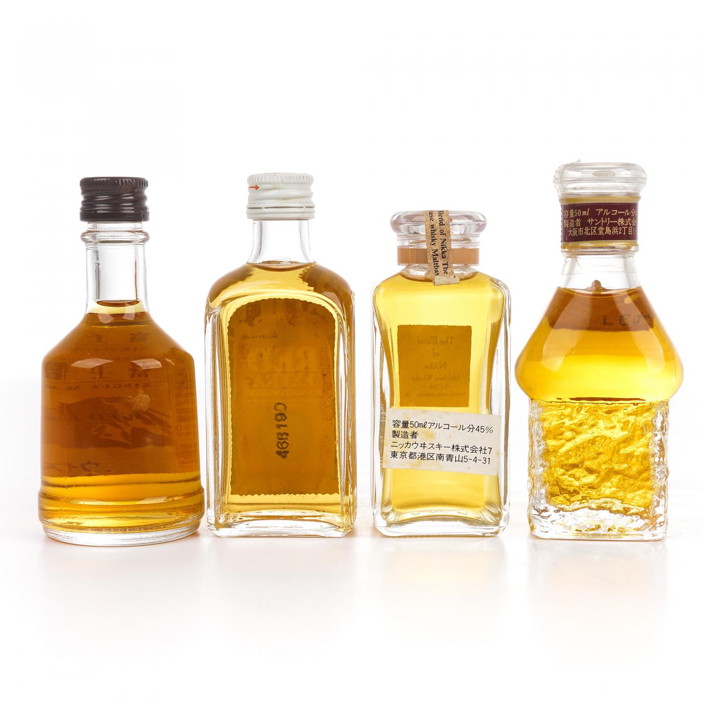 【酒版】三得利/Nikka/富士御殿场/户河内 8瓶组*50ml