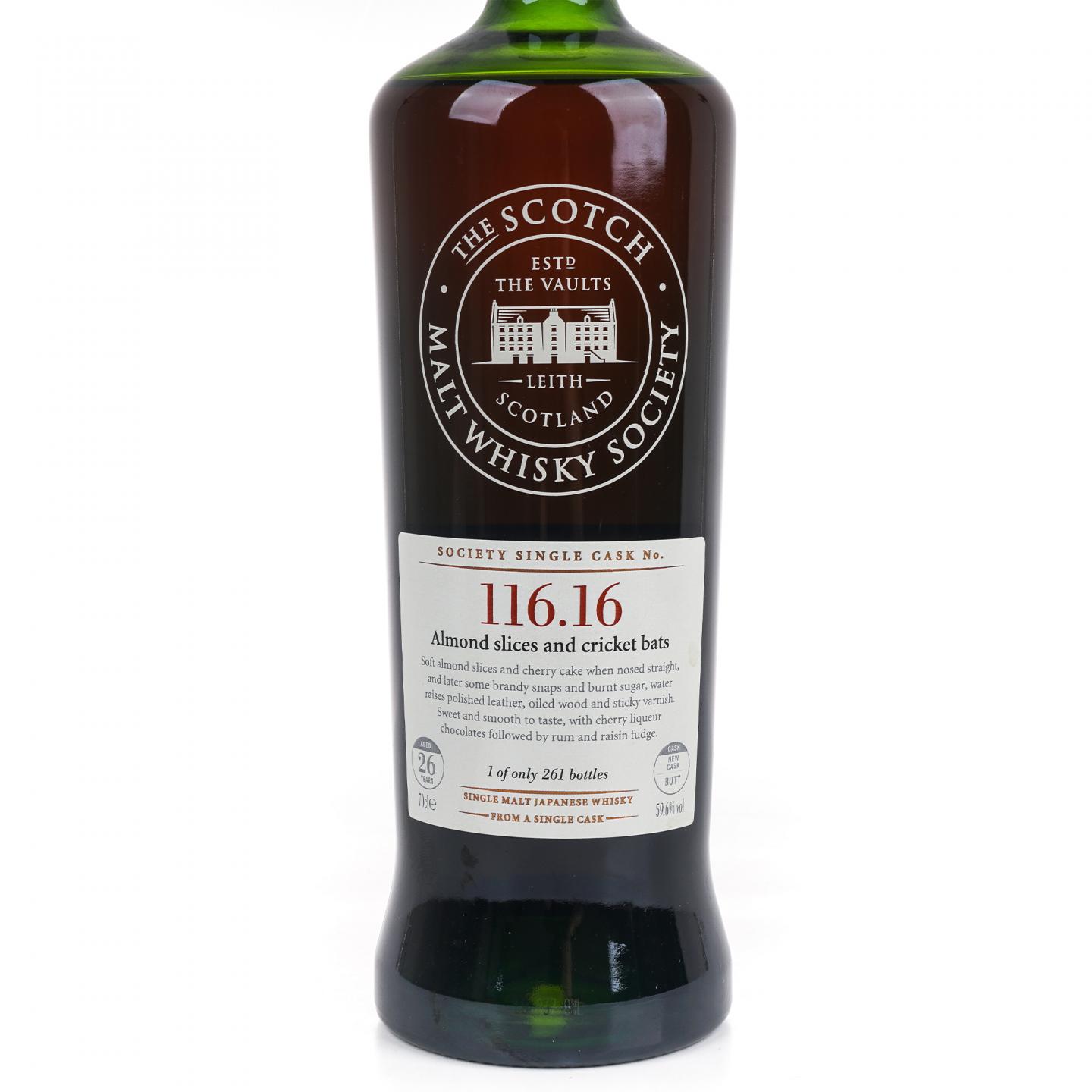 SMWS 116.16 余市 26年 1982-2009 Butt单桶