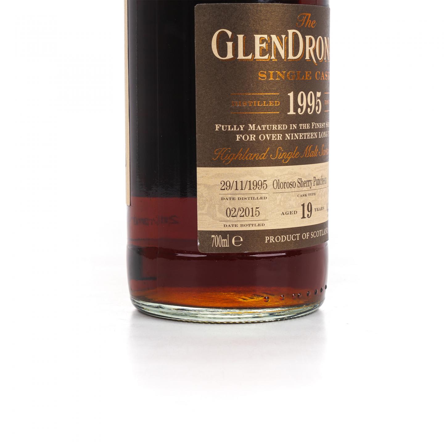 Glendronach 格兰多纳 19年 1995-2015 雪莉单桶#1786