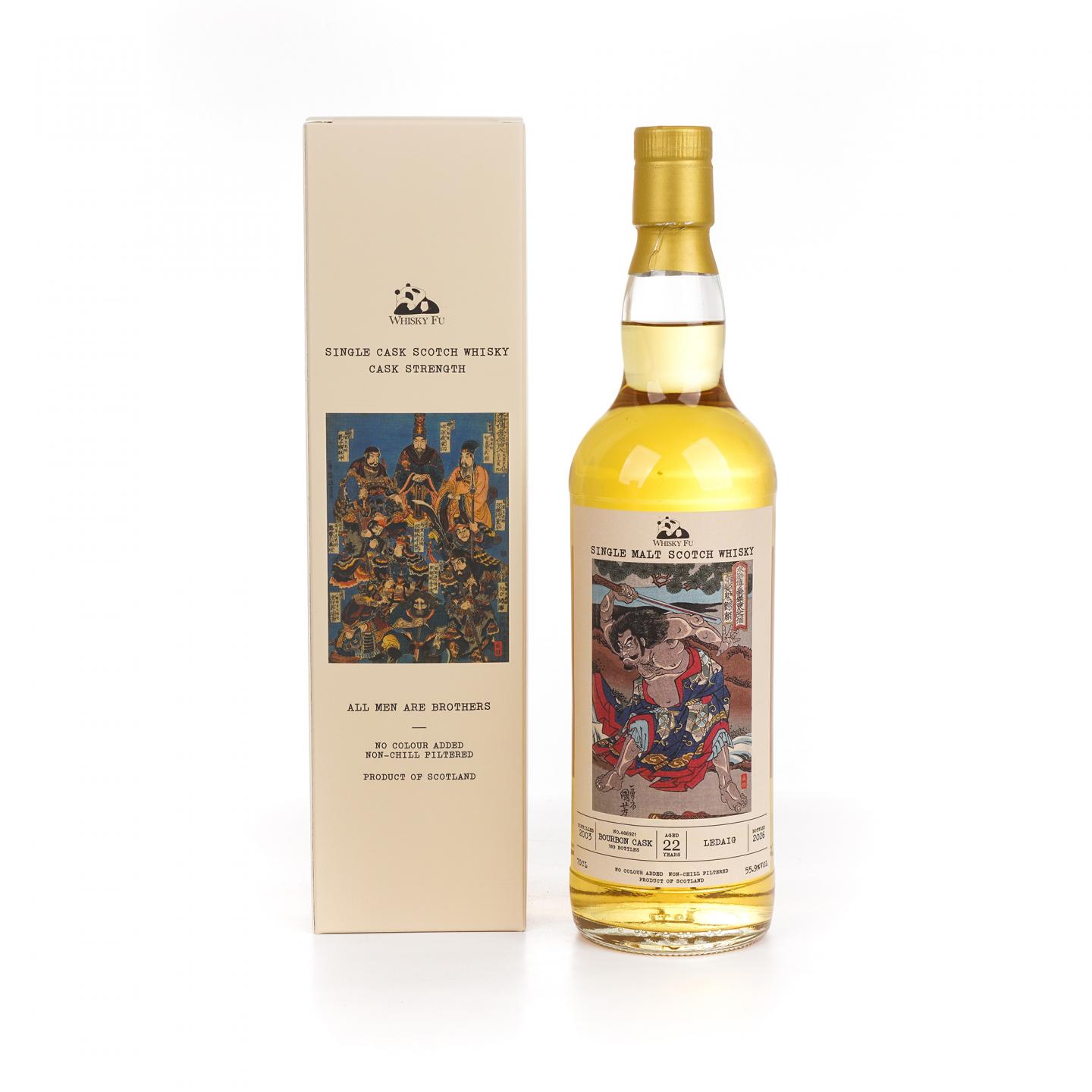 Ledaig 里爵 22年 2003-2026 「通俗水浒传豪杰·赤发鬼刘唐」