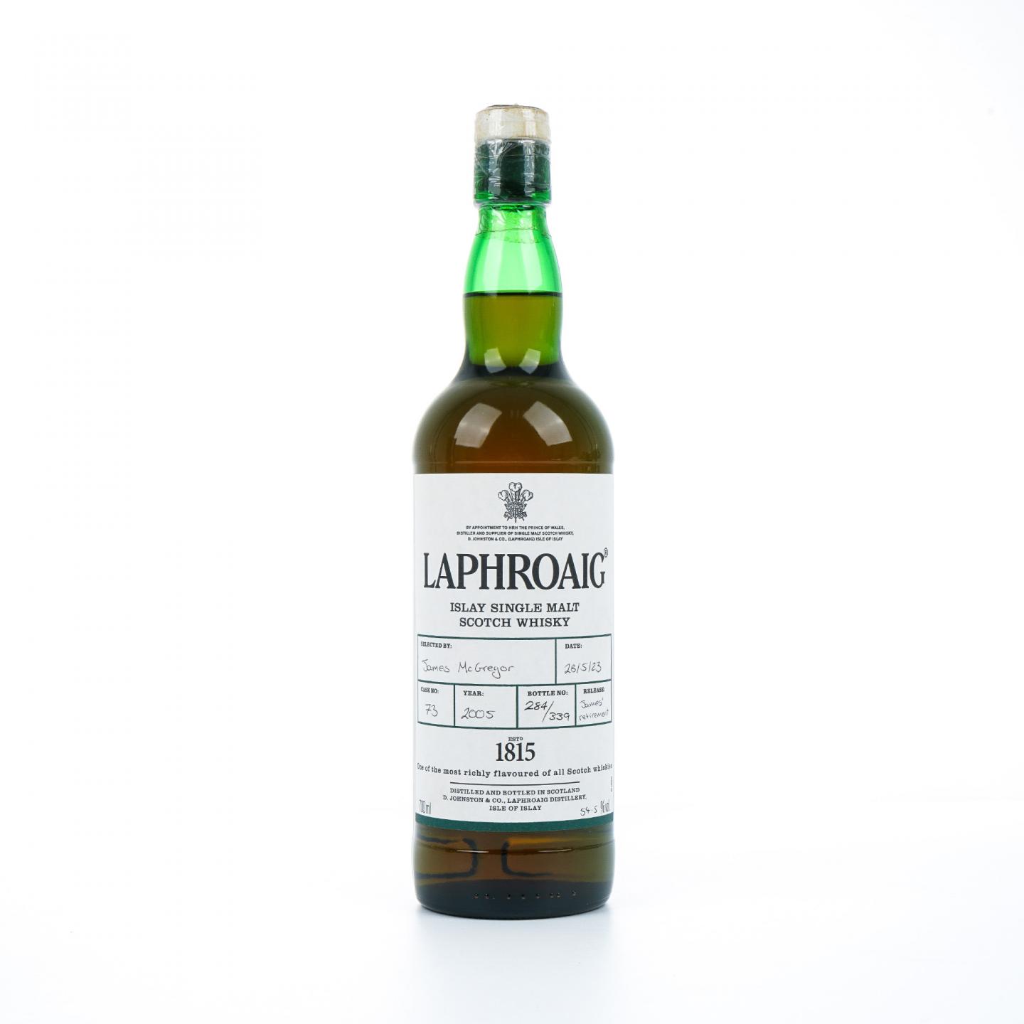 Laphroaig 拉弗格 2005-2023 手写标 单桶#73