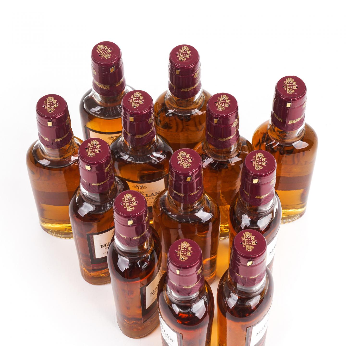 【酒版】Macallan 麦卡伦 1824系列 Whisky Maker's Edition 12瓶组*50ml