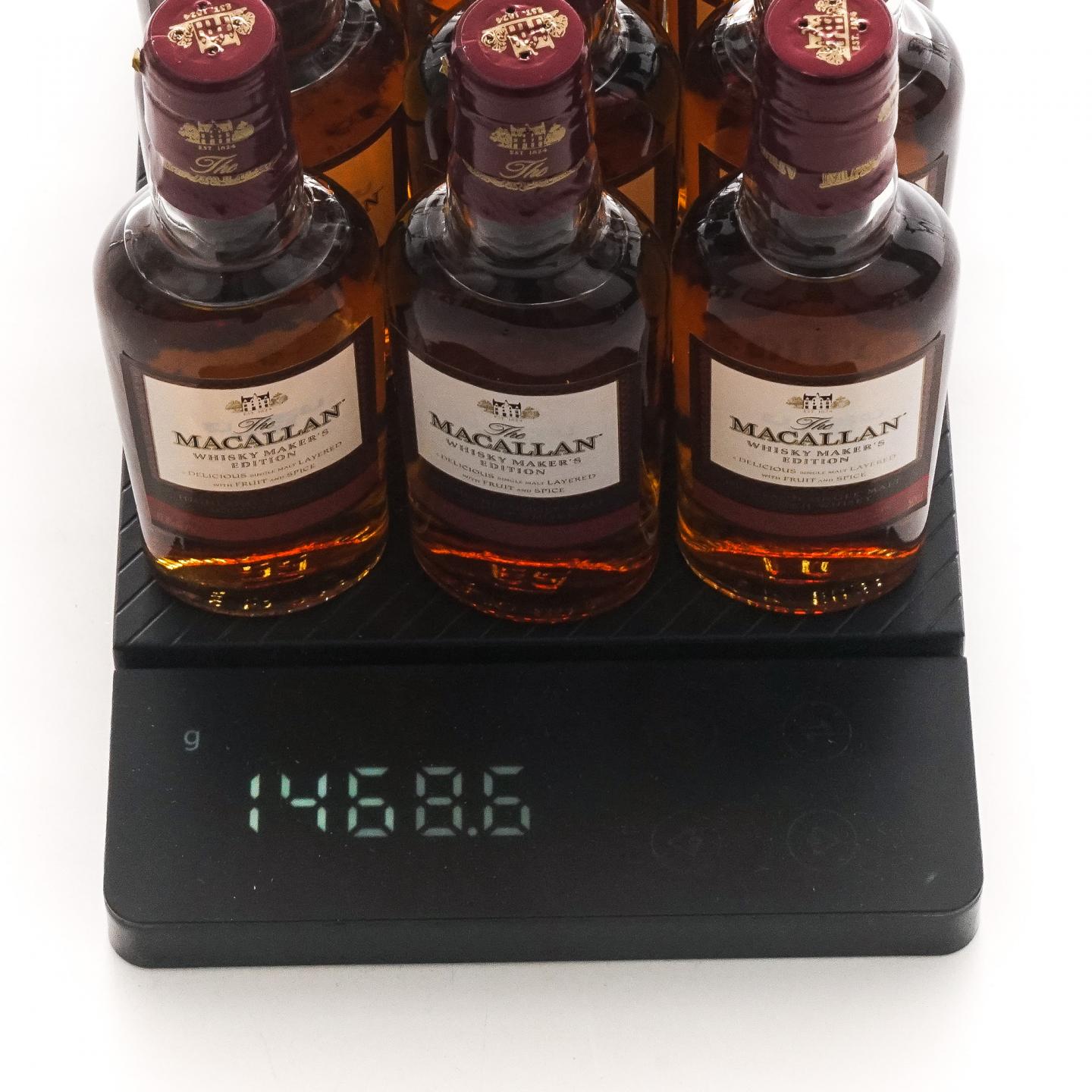 【酒版】Macallan 麦卡伦 1824系列 Whisky Maker's Edition 12瓶组*50ml