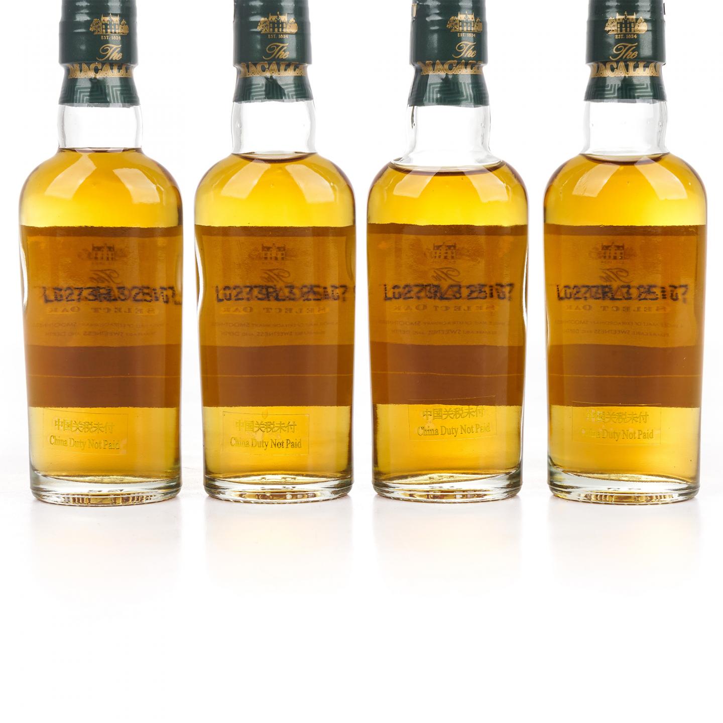 【酒版】Macallan 麦卡伦 1824系列 Select Oak 绿标 12瓶组*50ml