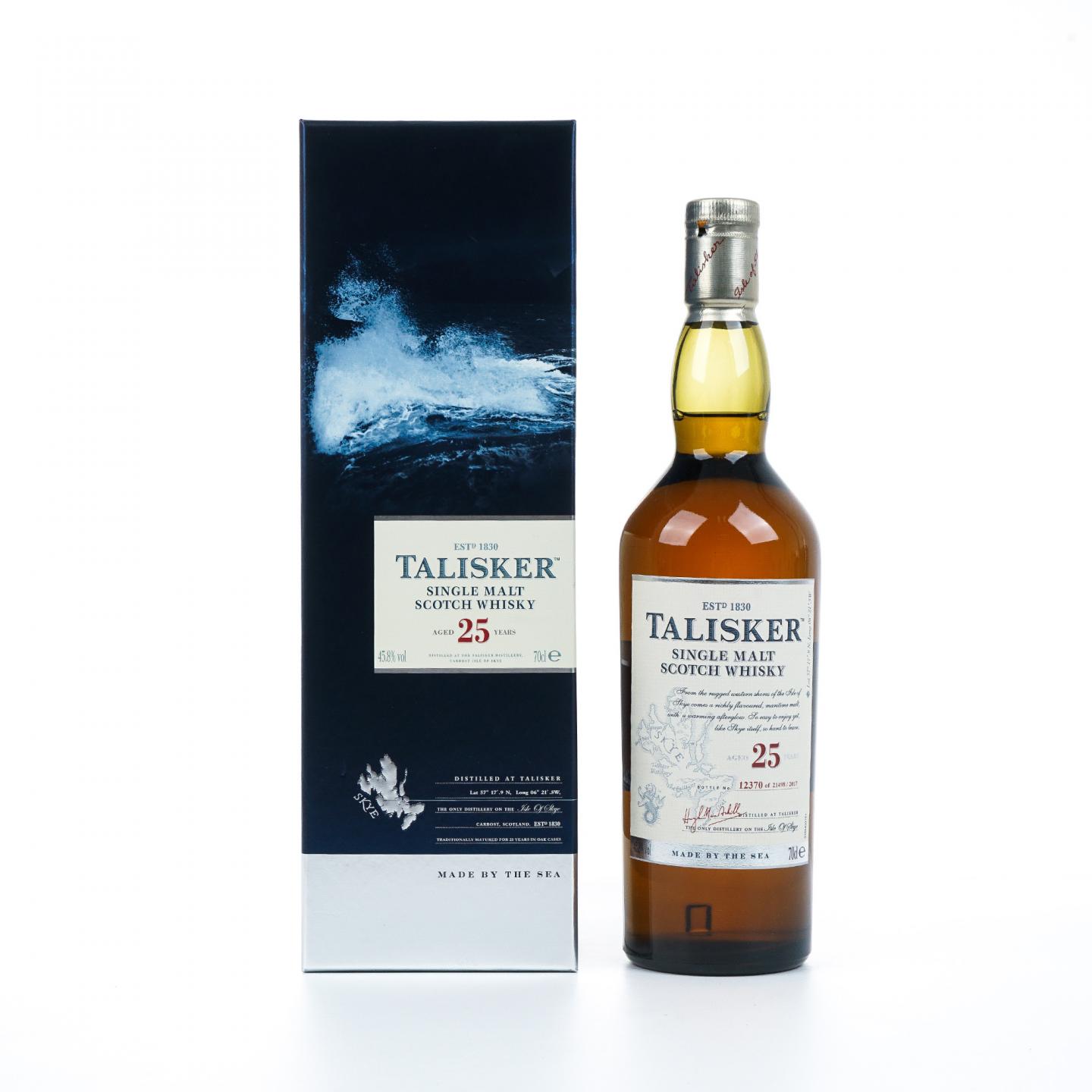 Talisker 泰斯卡 25年 2017版