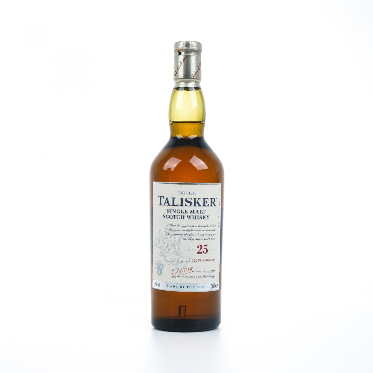 Talisker 泰斯卡 25年 2017版