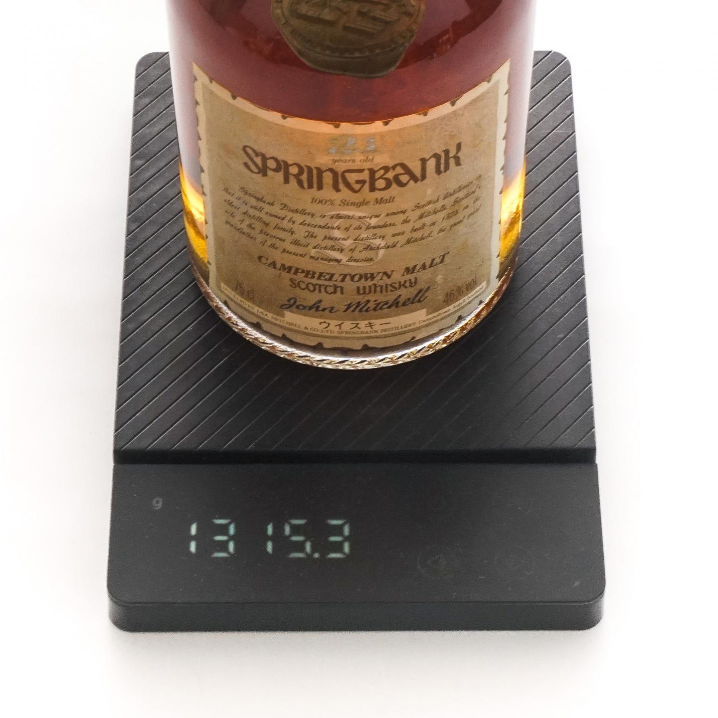 Springbank 云顶 21年 邮票标 750ml
