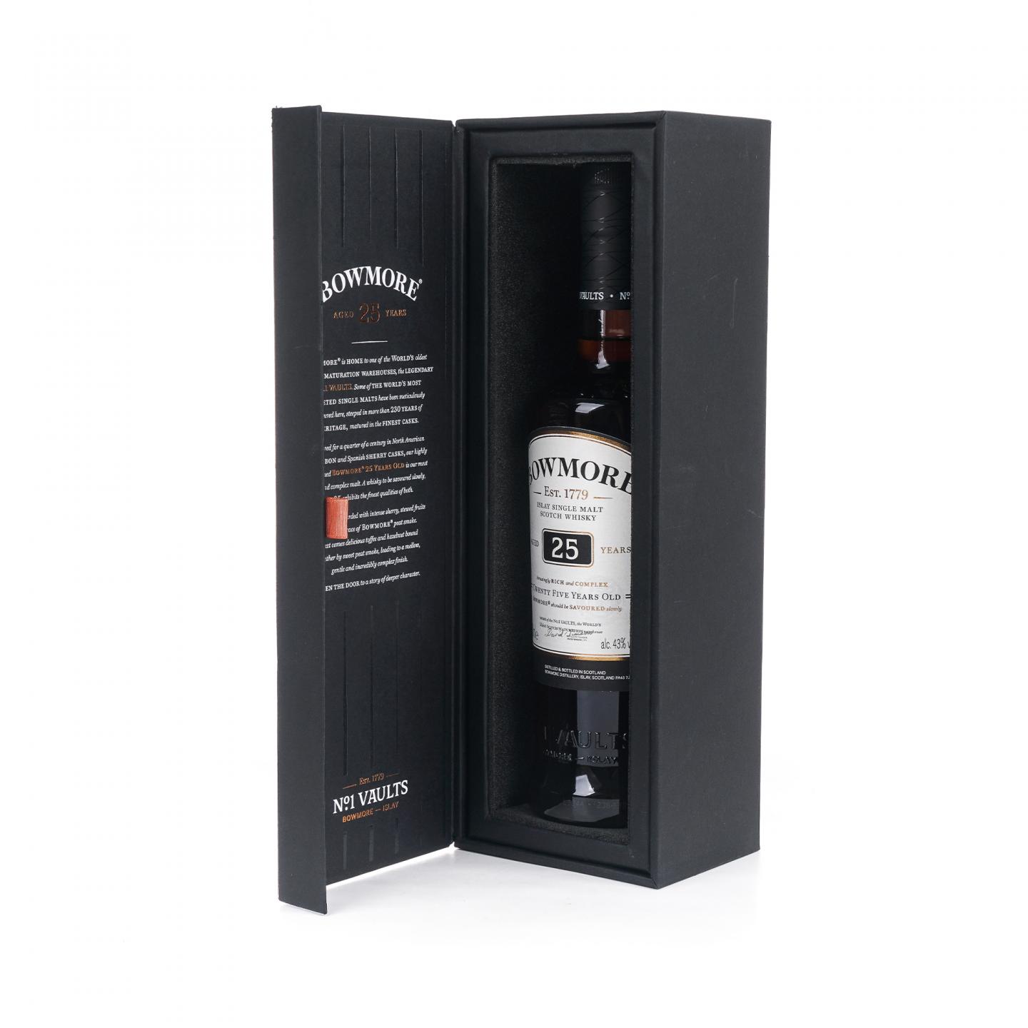 Bowmore 波摩 25年 单一麦芽 黑盒